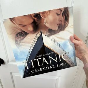 NWOT TITANIC 1999 wall calendar